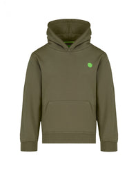 Børne Kore Hoodie - Mørk Oliven