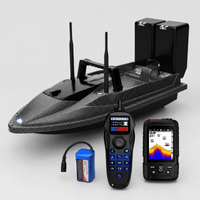 Medium Bait Boat - Carbon - PRO - Fishfinder + Autopilot