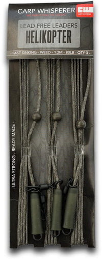 Helikopter Forfang - Færdiglavet - 100cm - Weedy Grøn