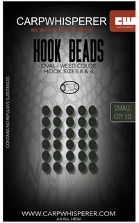 Krogperler - Grønt Tangfarvet - 30 stk