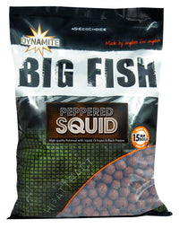 Pepret Blæksprutte Boilies - 1kg