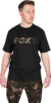 Sort Kamuflage Logo T-shirt