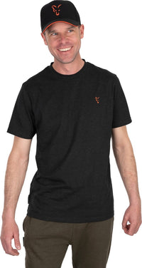 Kollektion T Sort/Orange - T-shirt