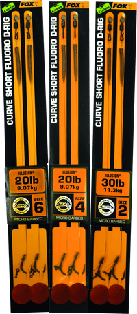 Edges Curve Kort Fluorocarbon D-Rig Illusion