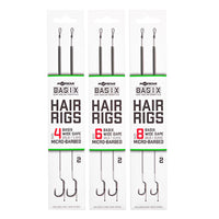 Basix Hair Rigs - Bred Krogåbning - Mikromodhager