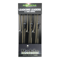 Leadcore Forfang - 100cm - Ringdrejeled - 3 stk.