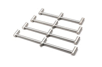 Singlez - 3 Stang - Summestang - Rustfrit Stål Sølv