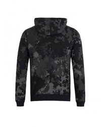 Zip Hoodie - Sort Kamo