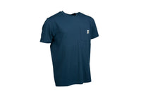 Make It Happen - T-shirt med mærkelomme - Marineblå