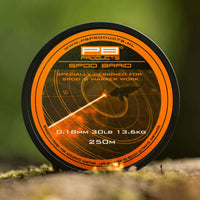 Spod Fletline - 0,18 mm - 30 LB - 250 m - Fluoriserende Orange