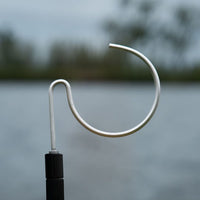 Rustfri Stål Styringslinebeskytter Bankstick C-model