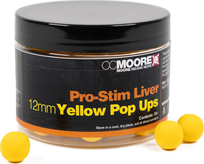 Pro-Stim Liver - Pop-ups - 12mm - Geel