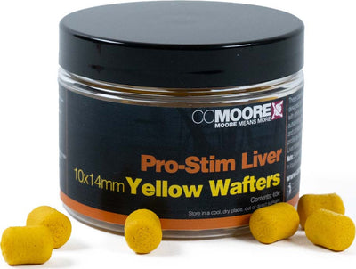 Pro-Stim Lever - Dumbell Wafters - Gul - 10x14mm