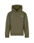 Børne Kore Hoodie - Mørk Oliven  