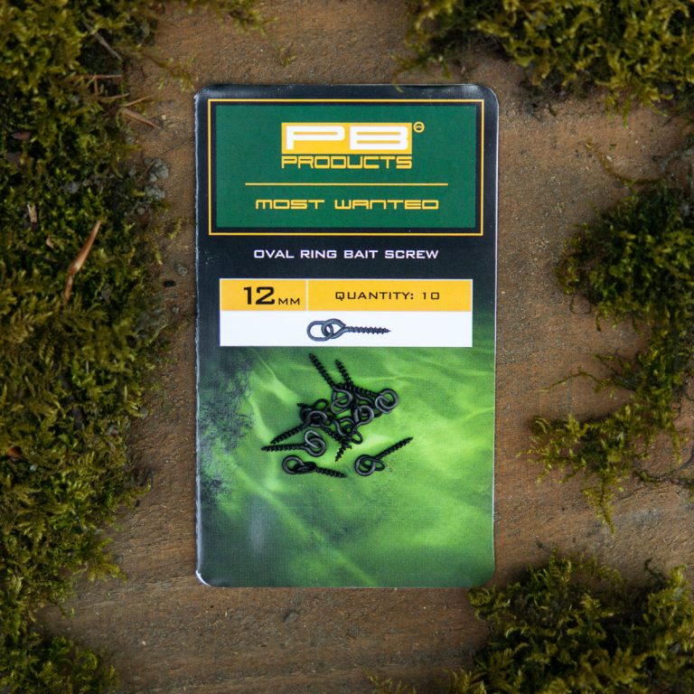 Ovaler Ring Köderschraube 12mm 10 Stück