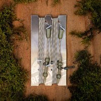 R2G DF - Ekstra Sikker Heli-Chod - Forfang 90 cm - Grus