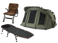 Karpepakke – Stol, Bedchair & 2-mands Bivvy
