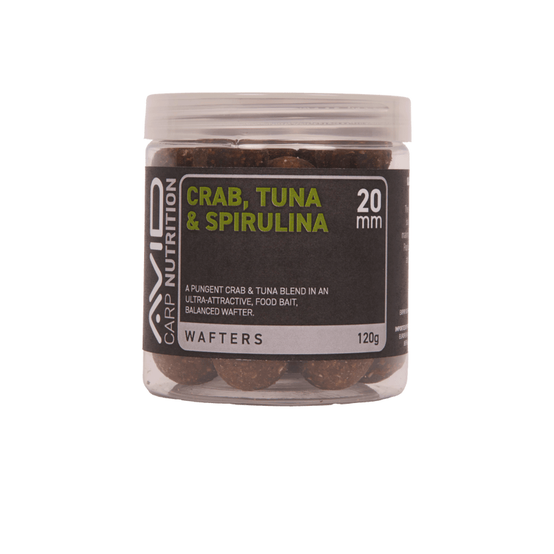 Krabbe, Tun og Spirulina - Wafter