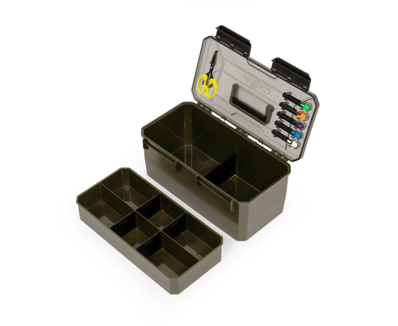 XL - Reload Tilbehørsboks - Tacklebox - Inkl. Nåle + Saks
