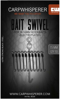 Carp Whisperer Bait Swivels - 10pcs - KarperCentrale