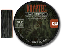 Flettet Mainline - Synkende - Kamufleret - 500m - 30lb - 0,25mm