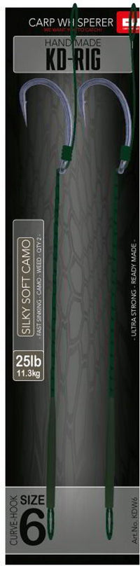 KD-Rig - Færdiglavet - Weedy Grøn - 30lb
