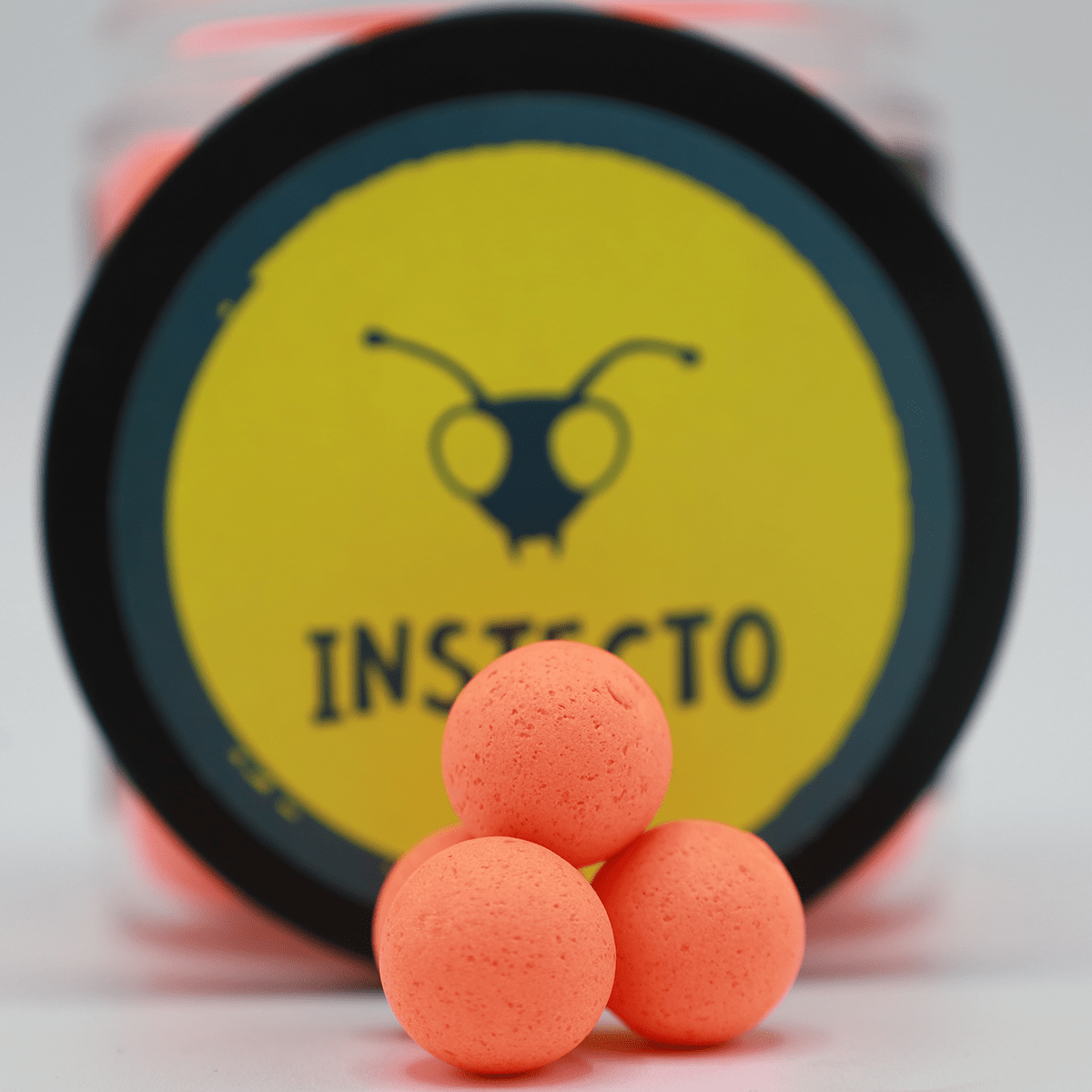 CC Solution Boilies InStecto - Fluo Pop ups - Oranje - KarperCentrale