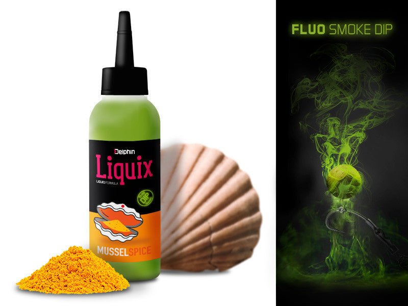 D Snax LiquiX - Muslinger & Krydderier - Fluorescerende Dyp - PVA Sikker - Krydret