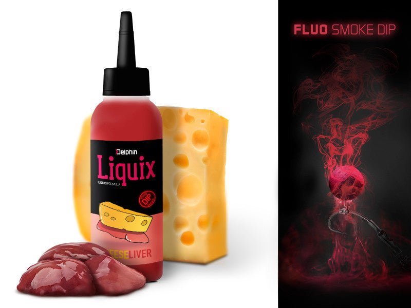 Fluo D Snax LiquiX - Cheese & Liver - PVA Safe - Fluodip