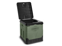 Delphin Portable Toilet - Compact outdoor toilet - Groen - KarperCentrale