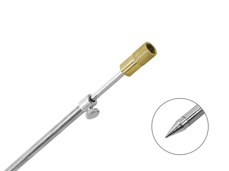 Teleskopisk Bank stick - Stål