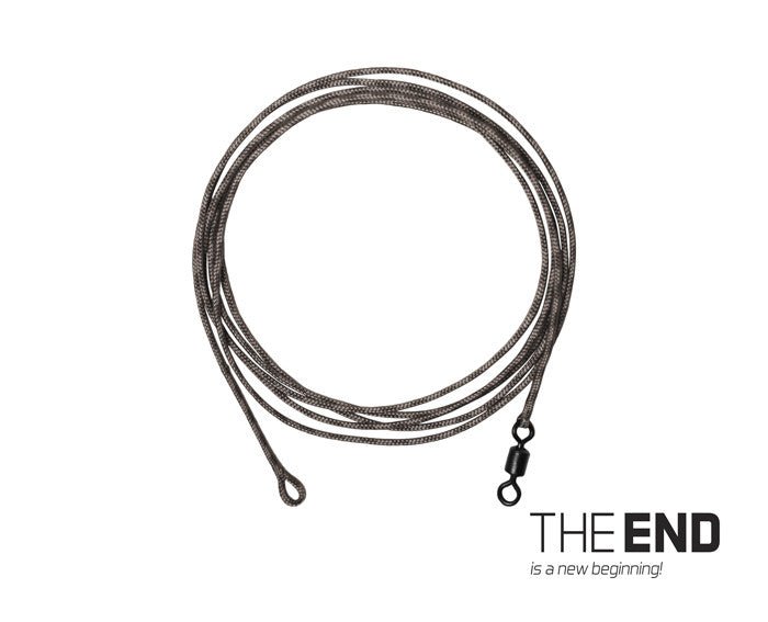 Delphin The END - Leadcore 1m - Swivel - 3 stuks - Kant en klaar - KarperCentrale