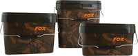 Fox Camo Vierkante emmer - dé KarperCentrale