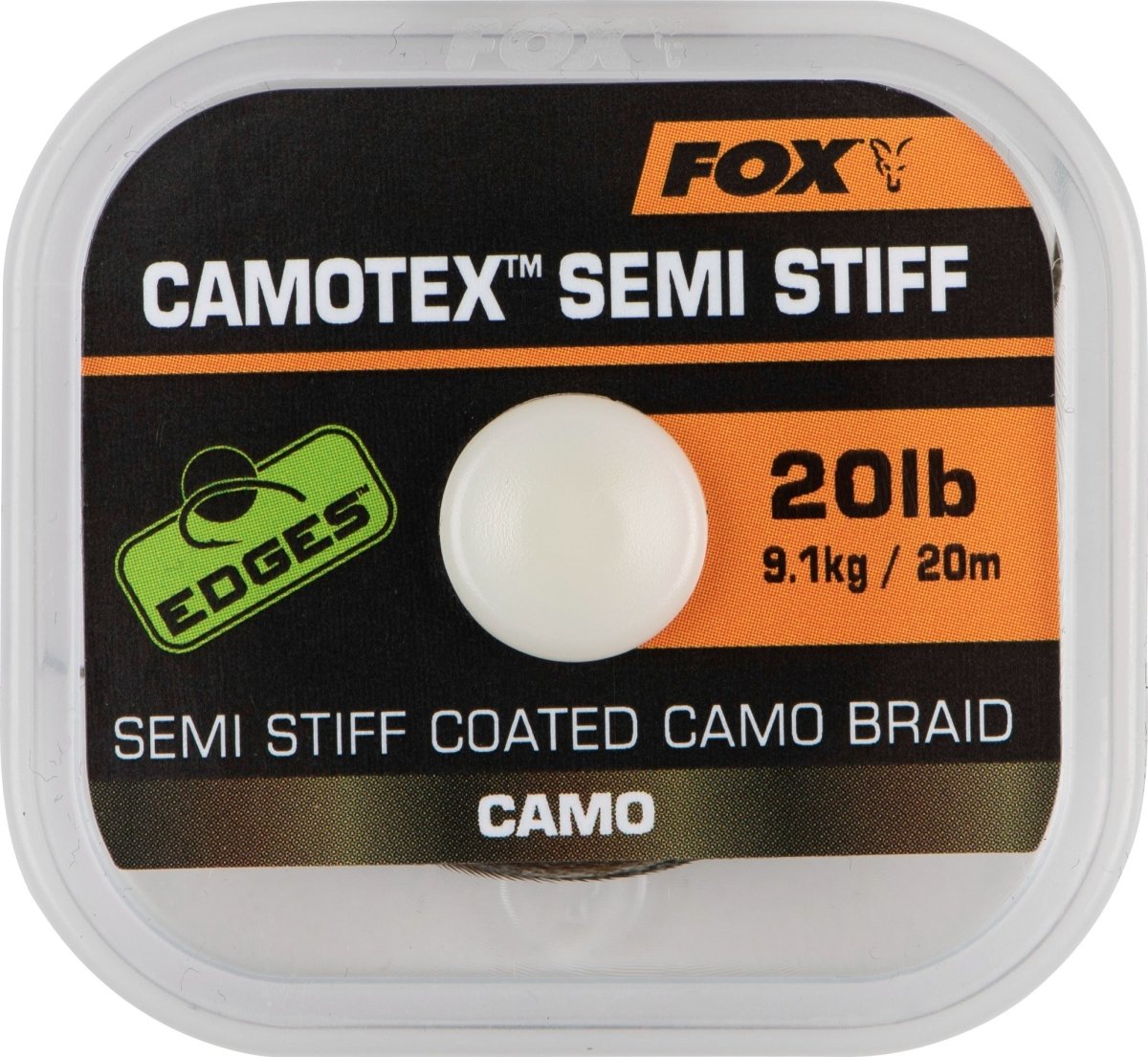 Camotex Semi Stiff - 20m - Pleciony materiał na przypony