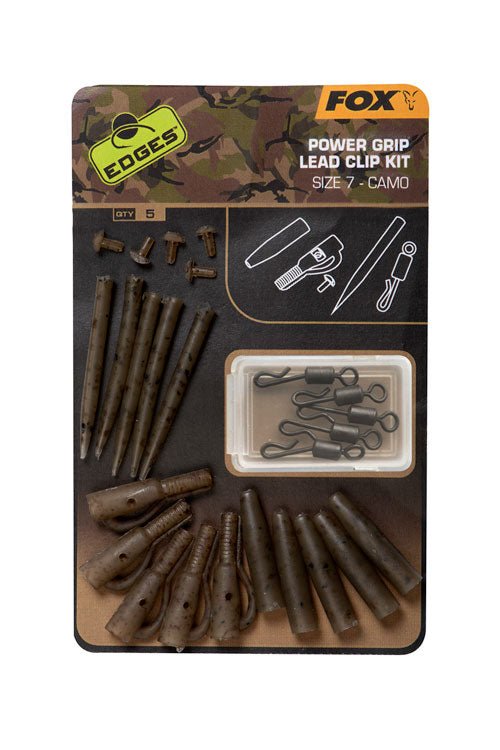 Edges Camo Power Grip Lead Clip Kit