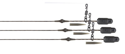 Fox Edges - Naturals - Heli - Clip Leaders - 3 stuks - KarperCentrale