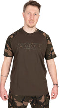 Khaki camouflage kontur T-shirt