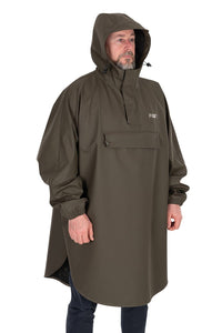 Khaki Poncho - one size passer alle