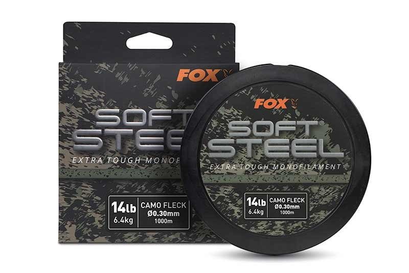 FOX Soft Steel - Fleck Camo - 1000m - KarperCentrale