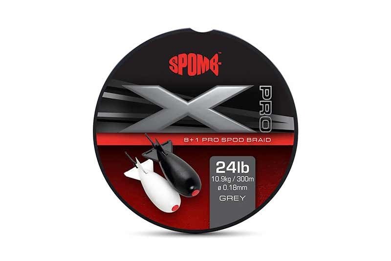 SPOMB - X Pro Braid - Grijs - 24lb - 300m