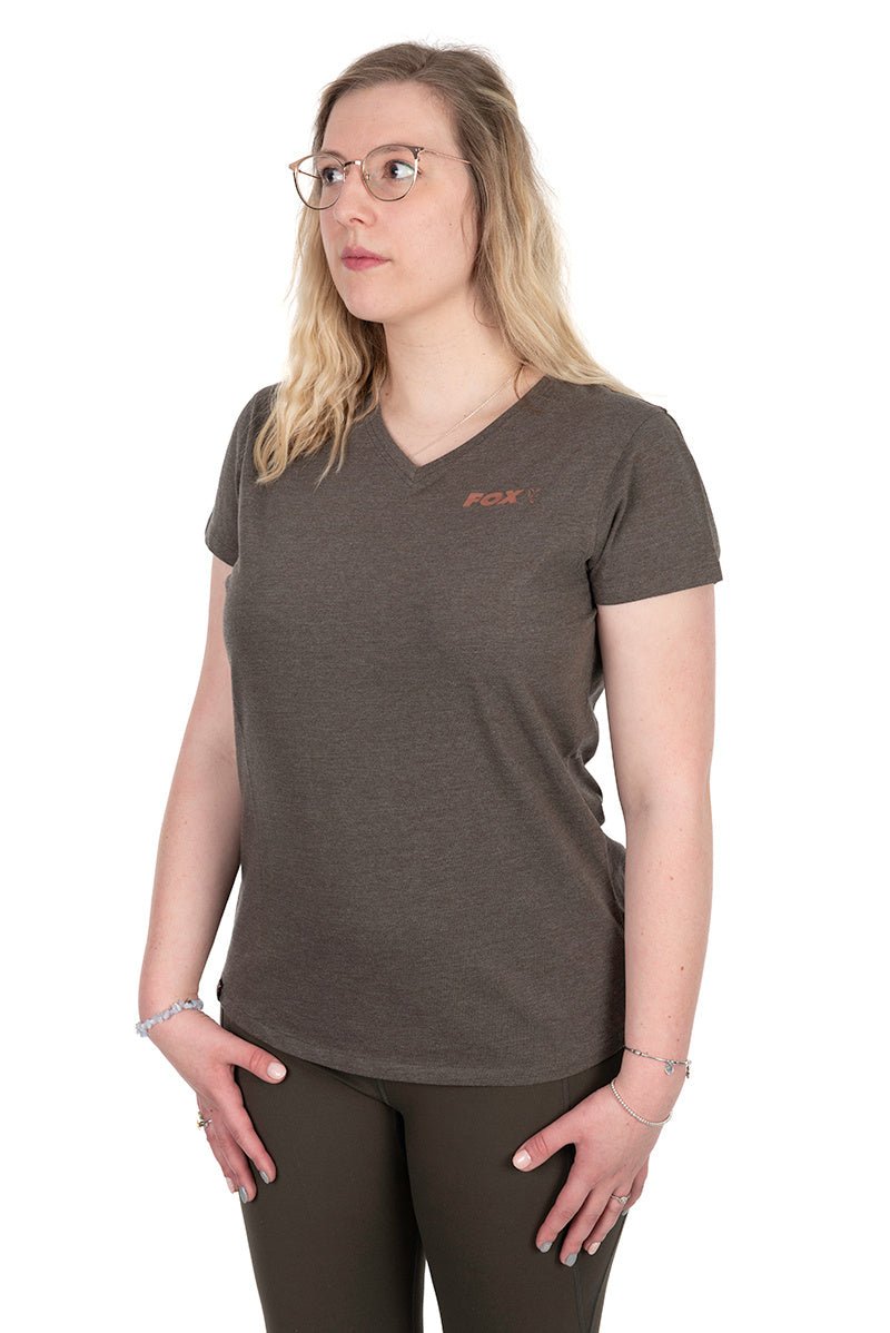 WomanCollection - T-shirt med V-hals