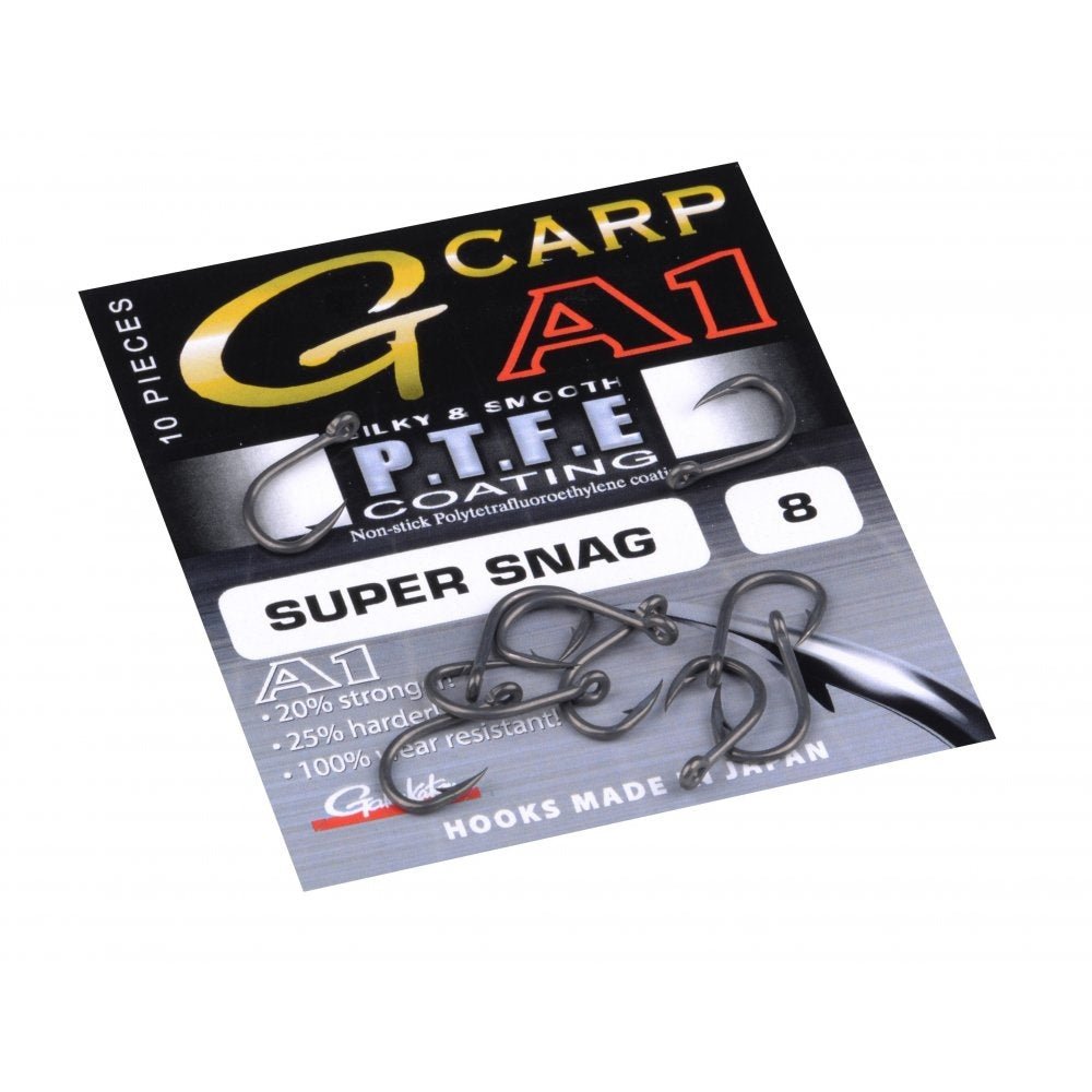 Gamakatsu A1 PTFE Super Snag - SIZE 8 - KarperCentrale