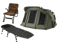 Karpepakke – Stol, Bedchair & 2-mands Bivvy