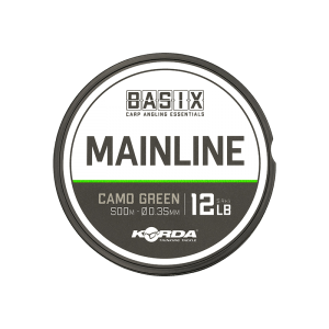 Korda Basix Main Line - 1000M - Camo Groen - KarperCentrale
