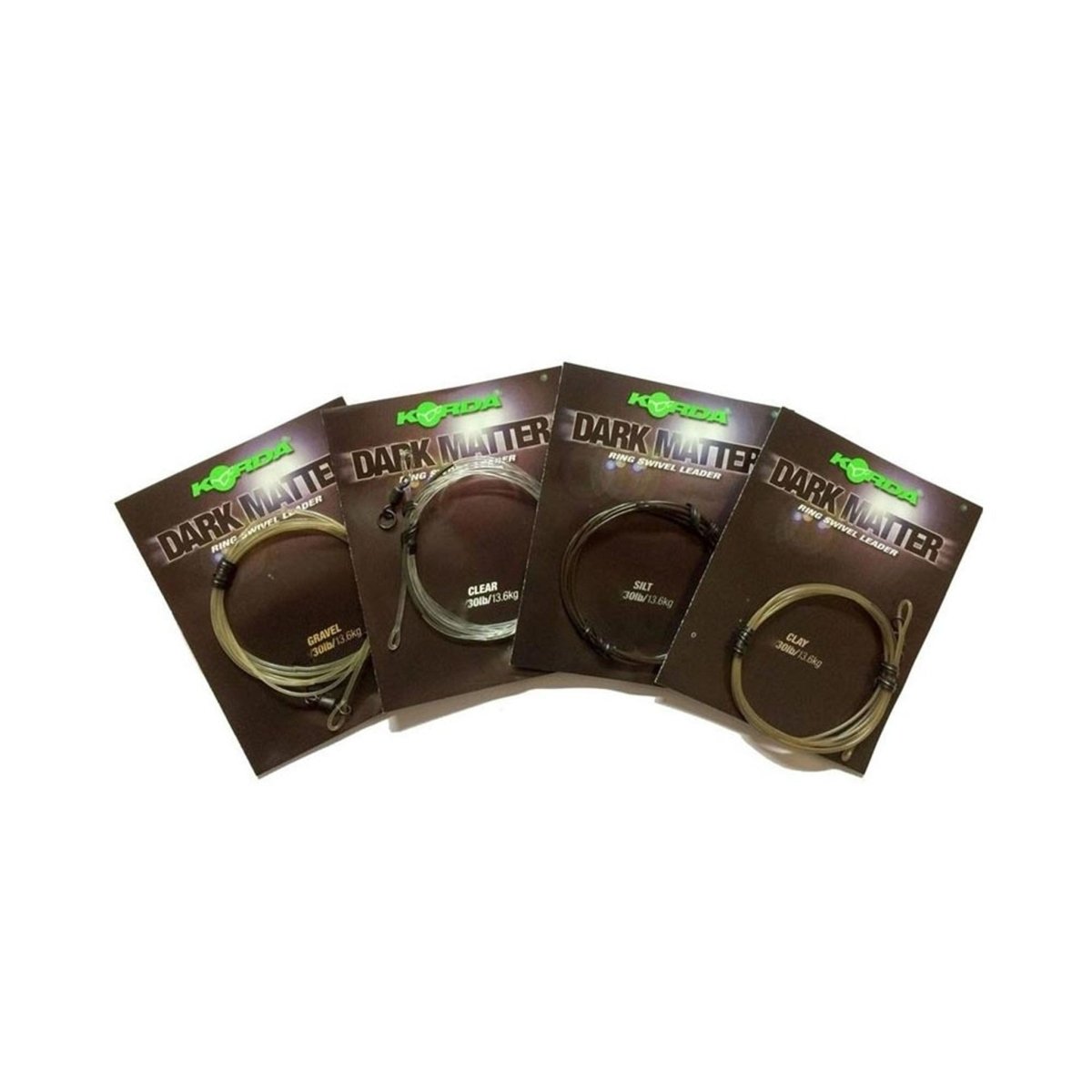 Dark Matter Leader - 50cm - Ring Swivel - 40LB