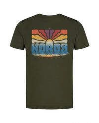 Dawn Vibes - T-shirt - Mørk Oliven