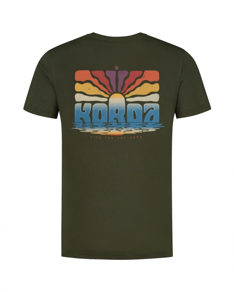 Dawn Vibes - T-shirt - Mørk Oliven