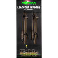 Korda Leadcore leader - 100cm - Heli Safe - 2 stuks - KarperCentrale