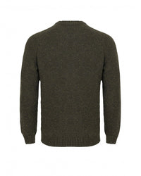 Mindset Fisherman - Strikket Sweater - Mørk Oliven  