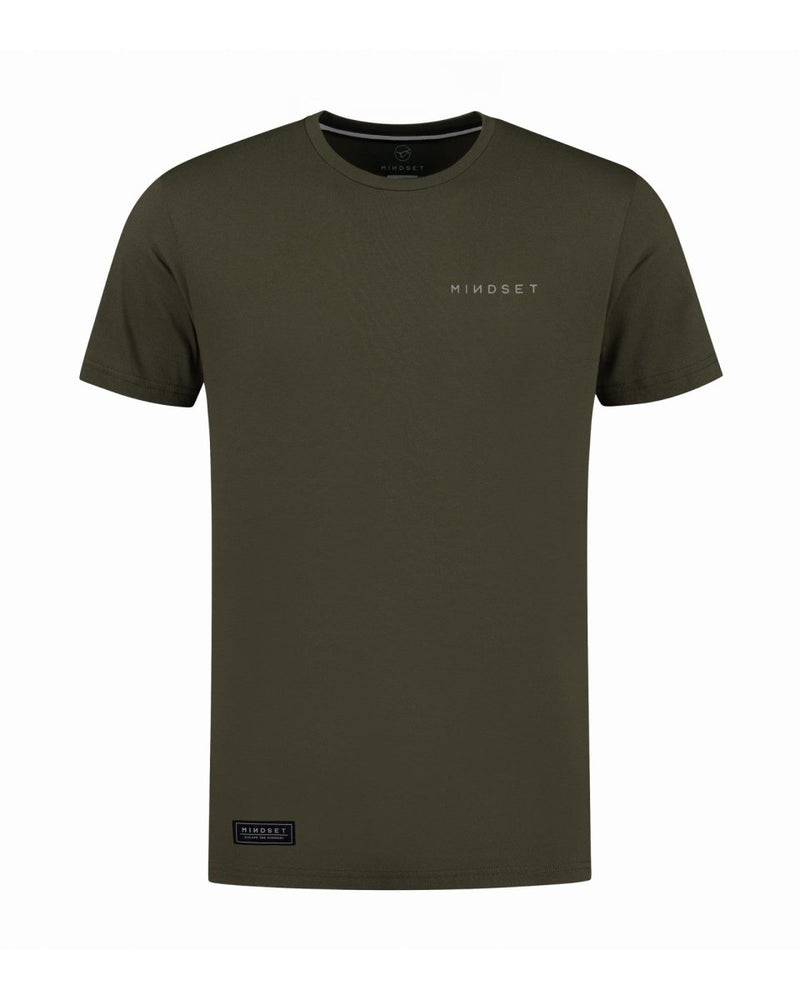 Mindset - Minimal T-shirt - Mørk Oliven